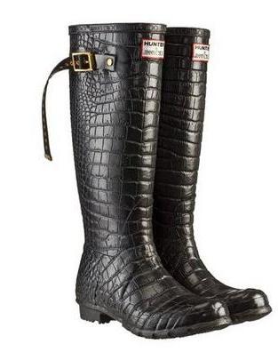 Jimmy Choo Hunter Rain Boots (I wish!)