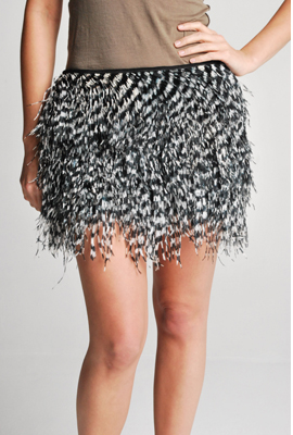 ostrich skirt ostrich skirt