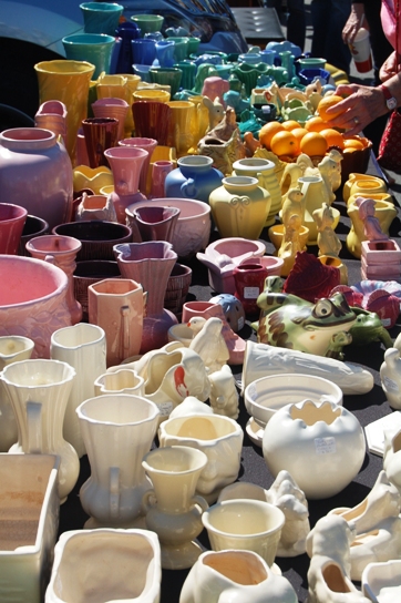 rainbow pots
